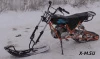 Зимний комплект (гусеница + лыжа) для Скаут-3