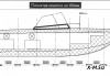 Алюминиевая моторная лодка Тактика-490 Bowrider