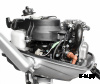 Лодочный мотор PROMAX SF5.8FHS (внешний бак)