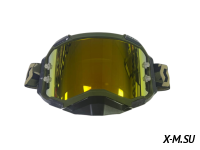 Очки мотокросс SCOTT XD3-77 коробка цв. оправы Серый цв. стекла Оранжевый 