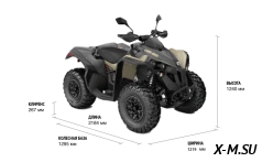Квадроцикл BRP CAN-AM RENEGADE X XC T 650