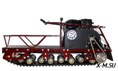 Мотобуксировщик MOTODOG 500 LONG 20  задний привод