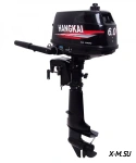 Лодочный мотор hangkai 6.0 2T